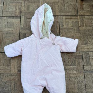 Bonpoint 1M Snowsuit in Light Pink